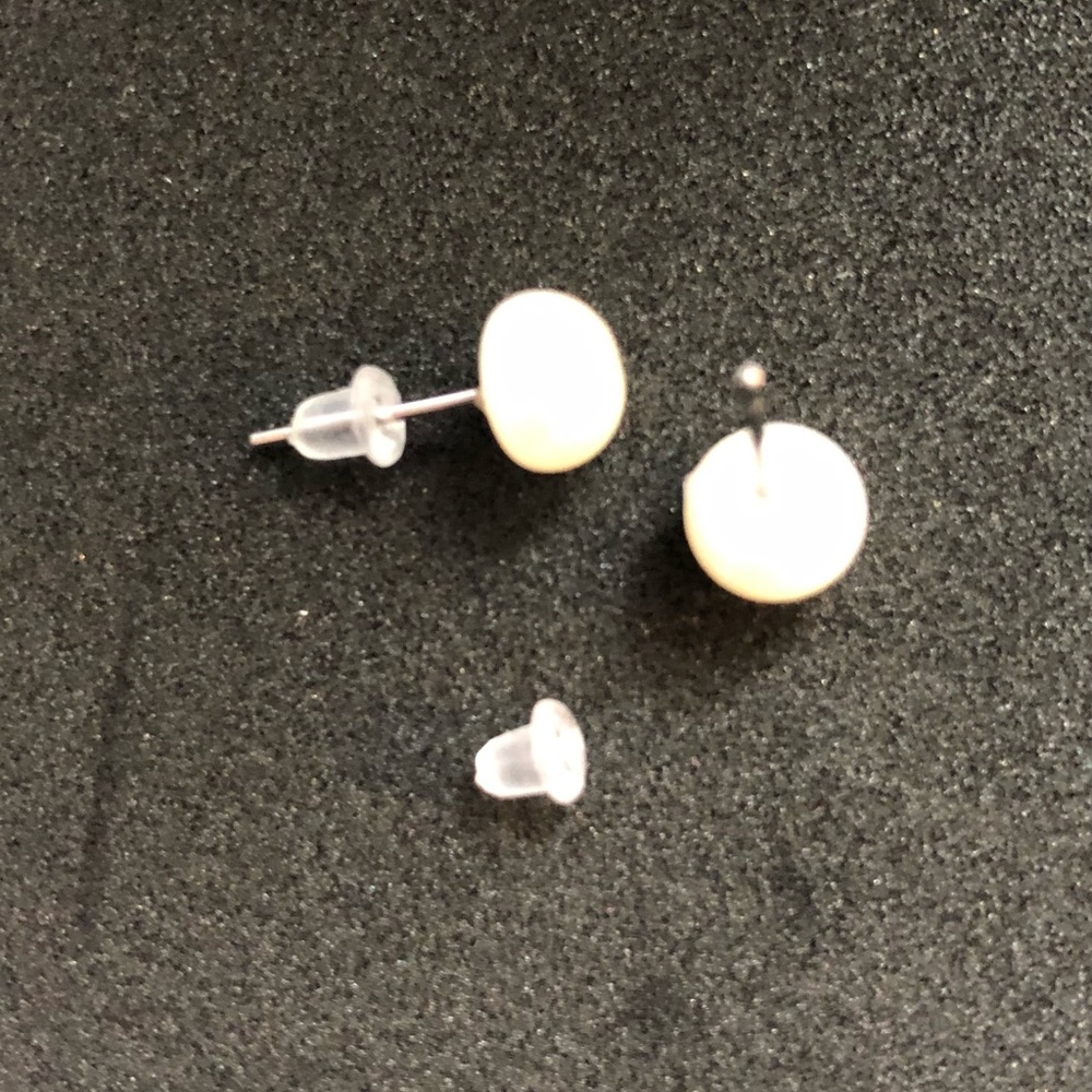 🛍Two Piece Pearl Earring and Necklace Set - Picture 7 of 7